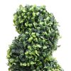 Artificial Boxwood Spiral Plant with Pot Green 117 cm