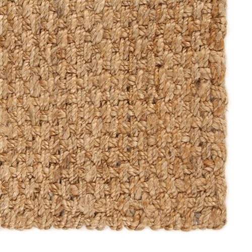 Rug Rectangular Natural 80×160 cm Jute