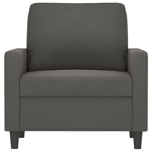 Shaler Sofa Chair Dark Grey 60 cm Velvet