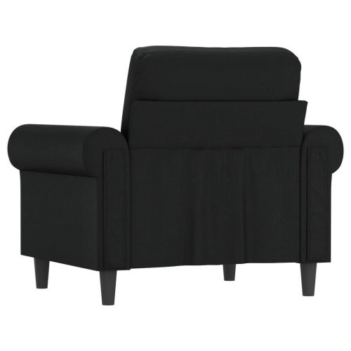 Anderson Sofa Chair Black 60 cm Faux Leather