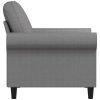 Bonhill Sofa Chair Light Grey 60 cm Fabric