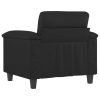 Wentzville Sofa Chair Black 60 cm Faux Leather