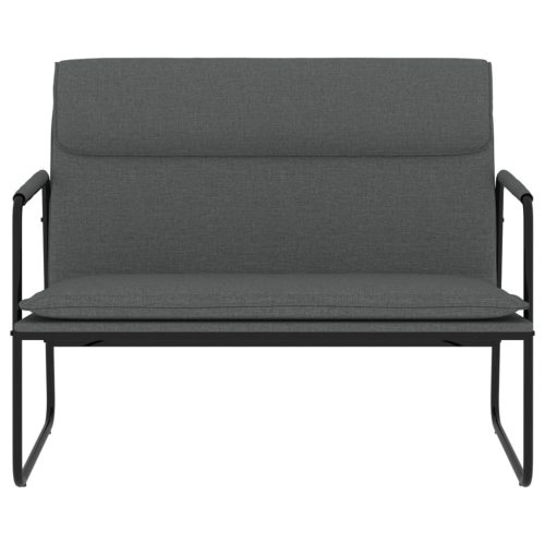 Bench Dark Grey 100x64x80 cm Fabric