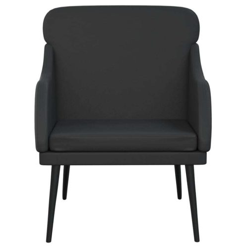 Armchair Black 63x76x80 cm Faux Leather