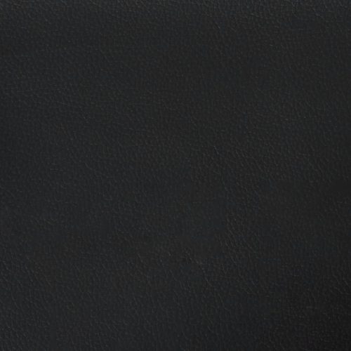 Bench Black 110x76x80 cm Faux Leather