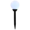 Outdoor Solar Lamps 4 pcs LED Spherical 15 cm RGB