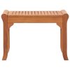 Garden Bench 64 cm Solid Eucalyptus Wood