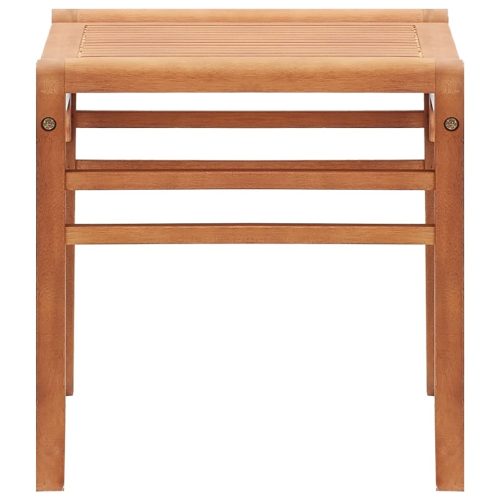 Garden Bench 64 cm Solid Eucalyptus Wood