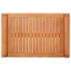 Garden Bench 64 cm Solid Eucalyptus Wood