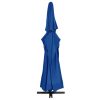 Outdoor Parasol with Aluminium Pole 500 cm Azure Blue