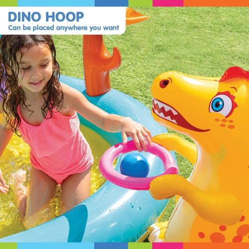 Intex 57135NP Dinoland Play Centre Inflatable Kids Pool with Slide