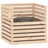 Composter 80x80x78 cm Solid Wood Pine