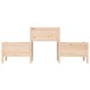 Planter 178.5x44x75 cm Solid Wood Pine