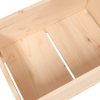 Planter 178.5x44x75 cm Solid Wood Pine