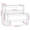 Planter 84.5x84x75 cm Solid Wood Pine