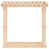 Firewood Rack 108×64.5×109 cm Solid Wood Pine