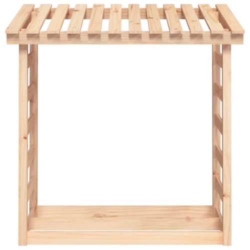 Firewood Rack 108×64.5×110 cm Solid Wood Pine