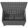 Garden Storage Box Grey 76×42.5×54 cm Solid Wood Pine