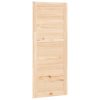 Barn Door 80×1.8×204.5 cm Solid Wood Pine
