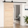Barn Door 80×1.8×204.5 cm Solid Wood Pine
