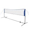 Badminton Net Set with Shuttlecocks 300×155 cm