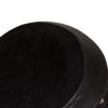 Western Saddle, Headstall&Breast Collar Real Leather 15″ Black