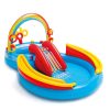 Intex Inflatable Pool Rainbow Ring Play Center 297x193x135 cm