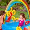 Intex Inflatable Pool Rainbow Ring Play Center 297x193x135 cm