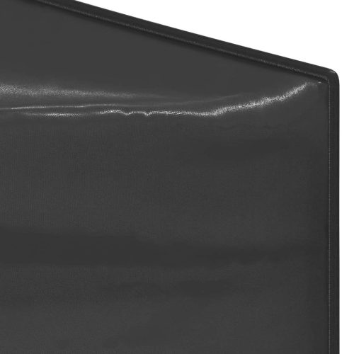 Folding Party Tent with Sidewalls Anthracite 3×3 m