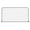 Football Rebounder Net Black 366x90x183 cm HDPE