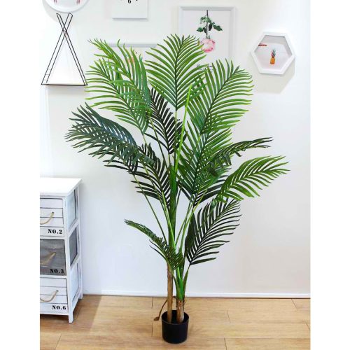 145cm Green Artificial Indoor Swallowtail Sunflower Tree Fake Plant Simulation Decorative