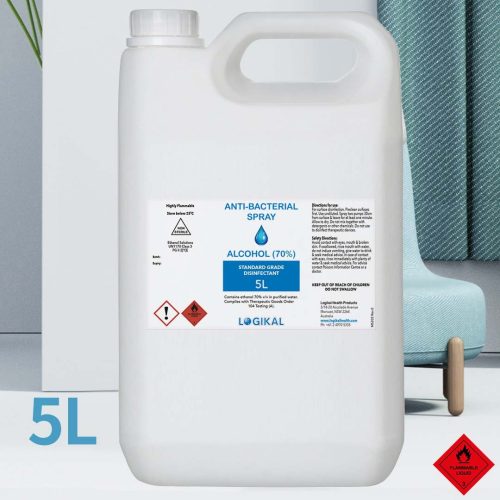 5L Standard Grade Disinfectant Anti-Bacterial Alcohol