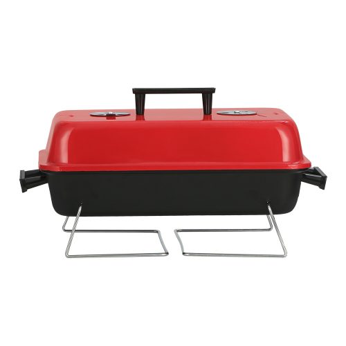 Charcoal BBQ Portable Grill Camping Barbecue Outdoor Cooking Smoker