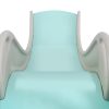 Kids Slide Swing Basketball Ring Activity Center Toddlers Play Set Blue
