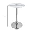 Bar Table Swivel Counter Dining Table Furniture Cafe Outdoor Round Edge