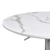 Bar Table Swivel Counter Dining Table Furniture Cafe Outdoor Round Edge