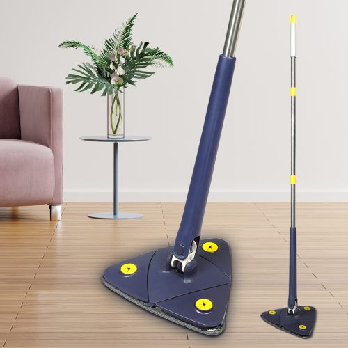 Cleaning Mop 360° Rotatable Spin Head +5 Pad Adjustable Multifunctional