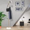 Clothes Stand Garment Coat Rack Metal Rail Portable Hanger Stand Organizer Gold