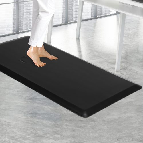 Anti Fatigue Mat Standing Desk Rug Kitchen Home Office Foam Black 51×99