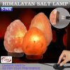 5-7 kg Himalayan Salt Lamp Rock Crystal Natural Light Dimmer Switch Cord Globes