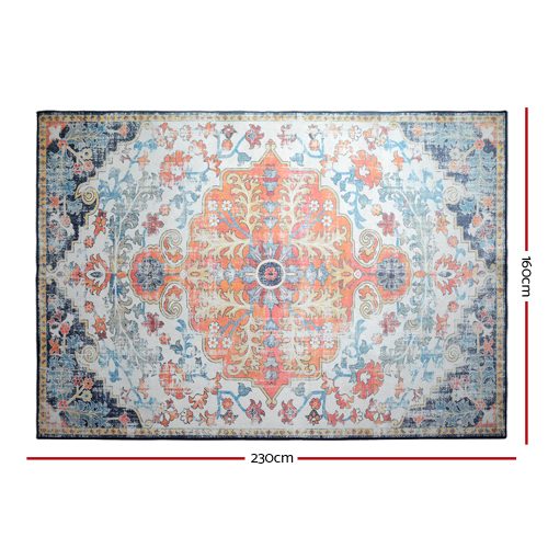 Floor Rug 160×230 Mat Carpet Short Pile Yasmin