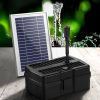 Solar Pond Pump with Eco Filter Box Water Fountain Kit 4.6FT