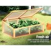 Garden Bed 110x58x42cm Wooden Planter Box Raised Container Growing
