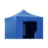 Gazebo 3×3 Pop Up Marquee Folding Tent Wedding Gazebos Camping Outdoor Shade Canopy Blue