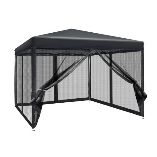 Gazebo Pop Up Marquee Wedding Side Mesh Wall Outdoor Gazebos