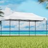 Gazebo Pop Up Marquee 3x6m Folding Tent Wedding Outdoor Camping Canopy Gazebos Shade White