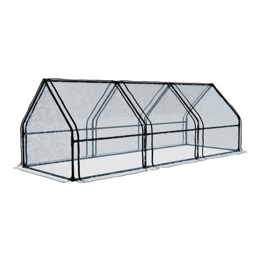 Greenhouse 2.7×0.9×0.9M Mini Green House Raised Garden Bed Planter Box