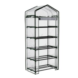 Mini Greenhouse Garden Shed Green House Tunnel Plant Storage Flower 189cm