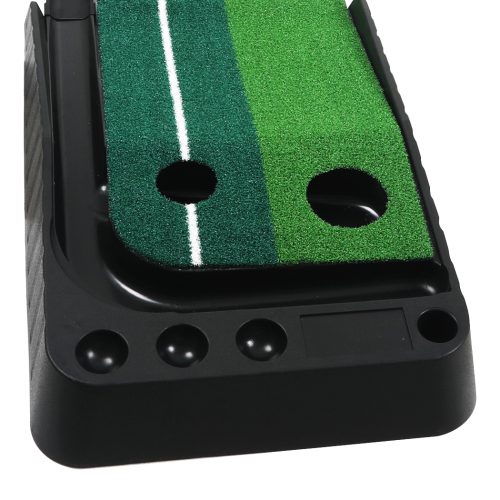 Golf Putting Mat Portable Auto Return Practice Putter Trainer Indoor Outdoor Type A