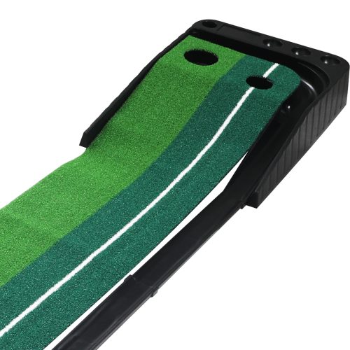 Golf Putting Mat Portable Auto Return Practice Putter Trainer Indoor Outdoor Type A